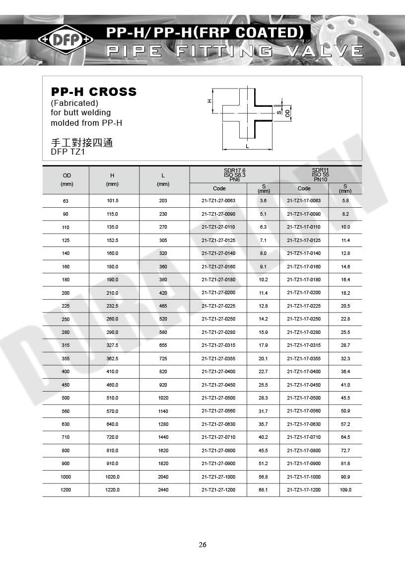PP CROSS-B/W