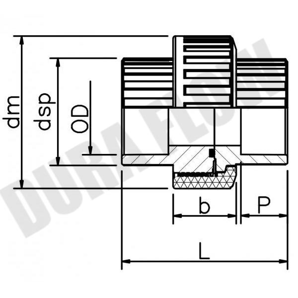 HDPE UNION-S/W